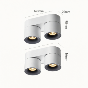 DENGFU | Adjustable Dazzle-Free No-Primary Recessed Spotlight Easy Installation