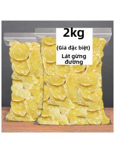 Lát Gừng Sấy Khô Dễ Ăn Cho Ủ Ấm Pha Trà Và Làm Món Ăn Giảm Đau Bụng