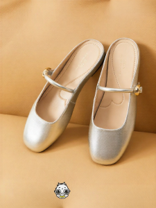 Design Commuter Mules Silver