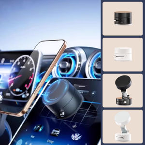 SEAMETAL Car Phone Holder Magnetic Suction Cup Phone Mount Lazy Multi-functional Foldable Storage Holder Stable Phone Holder