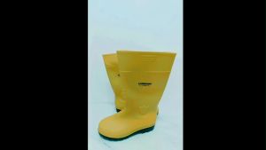 LDM Rubber Boot Yellow Gardening Anti Slip Waterproof Outdoor Rain Boots PVC Shoes Kasut Hujan Kasut Sawah Bendang Getah