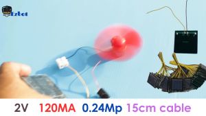 (Ready Stock)Panel Solar~ 2V 120MA size 54x54mm Projek RBT  Sciences  School Project DIY Accessories