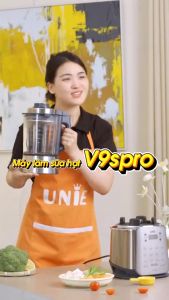 Máy Làm Sữa Hạt Đa Năng Unie V9s PRO 1.75Lit -1800w Động Cơ 84.000 vòng/phút Hàng Chính Hãng