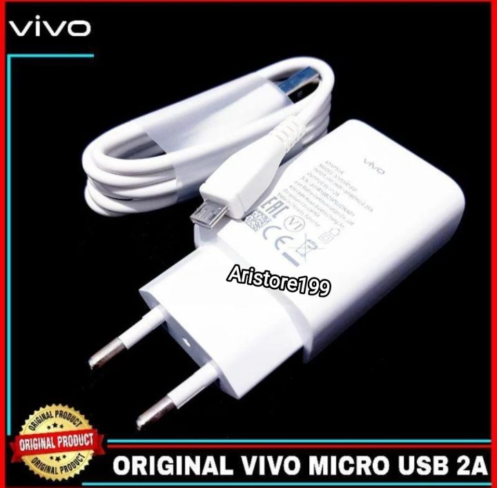 Charger Vivo y12 y12i Original 100% Fast Charging 18wat micro USB ...