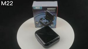 Tai nghe bluetooth M22 TWS chống nước giảm tiếng ồn dung lượng pin 2000mah