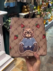 Túi Xách Nữ Sammao & Cream Bear Chất Liệu Cao Cấp C1269-2