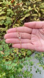 Y717【Barang spot】Gelang Cinta Serut Wanita Fashion Gelang xuping gelang rantai lapis emas