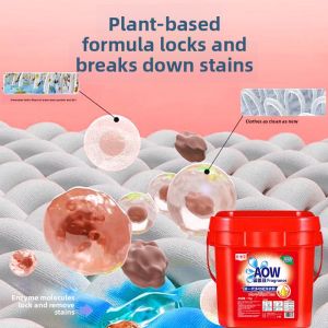 MONLEYTA | Powerful Scent Laundry Powder 10kg Large Bag Home Use Affordable Fragrance Stain Removal Long Lasting Scented Spoon Included