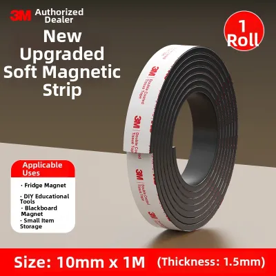 3M | Strong Magnetic Strip Adhesive Magnet Fridge Fixator