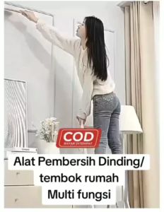 Alat Pembersih Rumah & Pel Dinding Multi Fungsi: Tinggi 150cm - 500cm