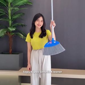 Kleaner Sapu Kipas Sintetis Plastik Lantai 1 Pc Pembersih Lantai Broom Serbaguna Nilon Nylon