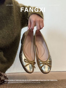 French Bow In-heel Mid Heel Womens Shoes