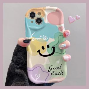 เคสโทรศัพท์มือถือลายหัวใจสุภาพสตรี ดีไซน์การ์ตูน ดีไซน์เรียบง่าย ป้องกันการตกหล่น สำหรับ Apple 16promax 14 13 12 15promax 14