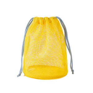1pcs Nylon Mesh Drawstring Storage Pouch Bag Multi Purpose Travel & Outdoor Activity Pouch For Digital Products Makeup Bag
