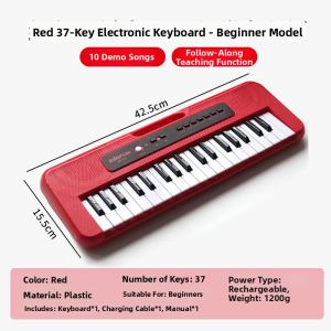 NIOYE | keyboard piano Folding 61-Key Electronic Piano Portable Beginner Music Toy