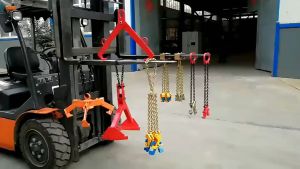 ชุดโซ่ตะขอยกถังน้ำมัน 200 ลิตร ตะขอยกถังน้ำมัน 1 ตัน ชุดโซ่ยก 1 ตัน (2 โซ่)  โซ่ยกถังน้ำมัน โซ่ยกถัง โซ่ลาก