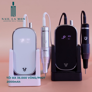 Máy Mài Móng Nail Tích Điện Cao Cấp UV-RAYS UV-205 - 35000PM/Phút - Chính Hãng Bảo Hành 12 Tháng