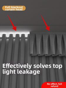 Nature Wind Sunshine | Magic Tape Light Blocking Curtain Header