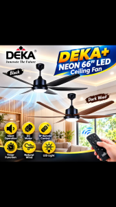 SIBERIAIR Decoration Ceiling Fans Taurus Series SI18 56’’ Kipas 3 Blades DC Motor Remote Control