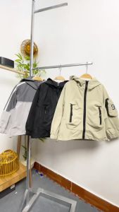 Áo khoác gió bé trai 2 lớp 4-10 tuổi thêu số 90 và chữ hàng Quảng Châu dáng thời trang