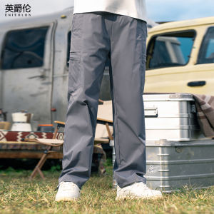 Enjeolon | Summer Lightweight Loose Straight Leg Drawstring Cargo Pants