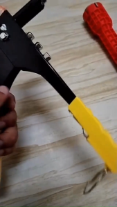 【Local delivery】Long Nose Rivet Tool for Precise Work Includes 4 Interchangeable Nosepieces