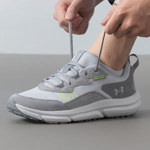 Black Mens Running Shoes under Armour Fitness Training Breathable Mesh Sports Sneakers Low Top Lace-Up Support Lightweight Rubber Sole