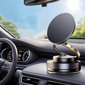 New 360° Adjustable Vacuum Suction Magnetic Bracket Car Phone Holder Magsafe for IPhone Samsung HUAWEI Foldable phone bracket
