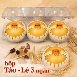 50 Hộp Đựng Trái Cây 3 Ngăn Có Nắp Gập – Nhựa PET Trong Suốt An Toàn Thực Phẩm