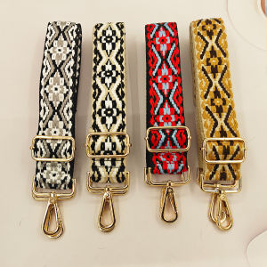 Simple diamond shaped shoulder strap adjustable single shoulder bag with portable and replaceable luggage accessories