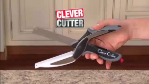 Clever Cutter 2 in 1 Pisau & Talenan Knife & Cooking Board AS Seen On TV