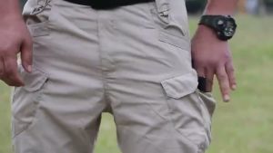 Tactical Pants Men Ripstop Cargo Trousers Multi-pocket Waterproof Pant Casual Training Overalls Clothing Hiking Pants