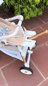 Xe đẩy đảo chiều gấp gọn G500 cao cấp cho bé sơ sinh (kèm bàn ăn dặm)