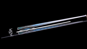 WEISHIDUN TG009 3/4นกกระจอกสีน้ำเงินไม้คิวสนุ๊กเกอร์แยก | เพลาไม้เถ้าปลายหลายชั้น10มม. 145ซม. 500ก. น้ำหนักเบาพร้อมที่จับไม้สนเคลือบเงา