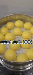 Nồi hấp bánh bao pate xôi chạy điện size 40/47/52cm 3 tầng hấp