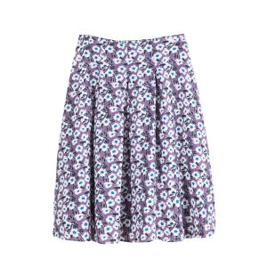 กระโปรงทรงเอเอวสูงพิมพ์ลายแฟชั่นสำหรับผู้หญิงในฤดูร้อน Y-47 กระโปรงทรงเอพิมพ์ลายสไตล์ใหม่จากแบรนด์ in Series