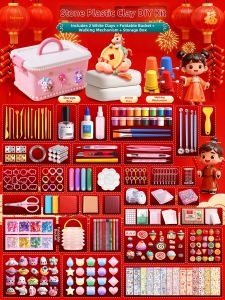 DIY White Clay Crafting Set