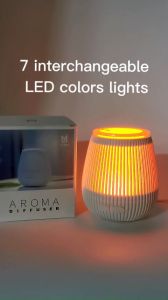 Aroma Diffuser Air Humidifier Ultrasonic High Mist for essential oil aromatherapy home office Air Purifier LED colorful Air Humidifier For Room Car Air Purifier