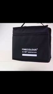 Bút Màu Dạ Marker 2 Đầu Chuyên Nghiệp Deli -Kèm Túi Vải Vẽ Tranh Viết Calligraphy 30/40/60/80 Màu Đậm Học Sinh Thiết kế-