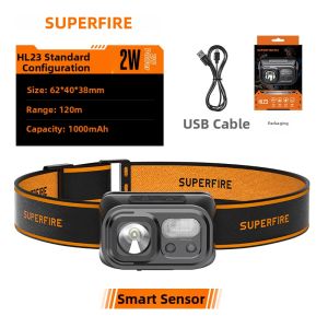 SUPERFIRE | Super Bright Induction Long-lasting Headlamp
