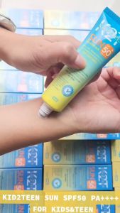 SPF50 PA++++ กันแดด 80 นาที สำหรับเด็กและวัยทีน - สูตรอ่อนโยนพิเศษ คิดทูทีน