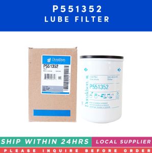 P551352 LUBE OIL FILTER JOHN DEERE RE59754 CROSS-REFERENCE BALDWIN B7125 FLEETGUARD LF3703 INGERSOLL RAND 36881696 59154856 [LOCAL STOCK. READY TO SHIP WITHIN 24HRS.] FOR ENGINE PART
