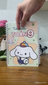 Sổ Giấy Lò Xo Take Note Toán 9 TUANVIET BOOKS cỡ A5 (Phiên Bản Mới Nhất)