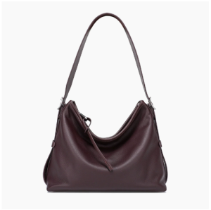 Fashionable Leather Shoulder Bag Womens Crossbody Tote Bag Underarm Single Shoulder Bag Retro Style Casual Handbag