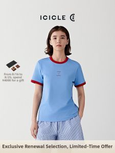 ICICLE | Summer New Water Soft Cotton Knit T-Shirt