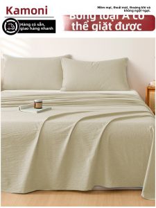 KAMONI | Bộ Đồ Chăn Ga Gối 3 Mảnh 100% Bông