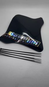 VISOR SEPEDA BMX + STIKER HOLOGRAM DOWNHILL DOMINATION