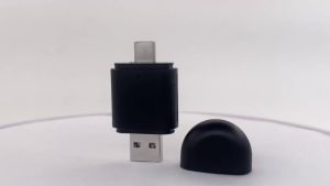 MRSVI 2in1 Wireless CarPlay Adapter Wireless Android Auto Dual Interface Type-C/USB For Smart Mini Box Plug Fast Connect
