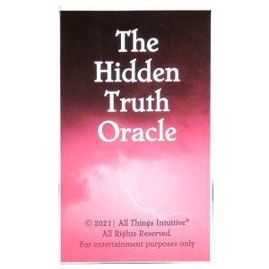 Set Kartu Oracle / The Hidden Truth Oracle Cards / Kartu Tarot / Tarot Deck - 54 Kartu Dilindungi Lapisan Berair (Jaminan Uang Kembali)