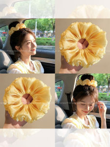 PINK EMPRESS | Yellow Korean Style High-end Hair Tie